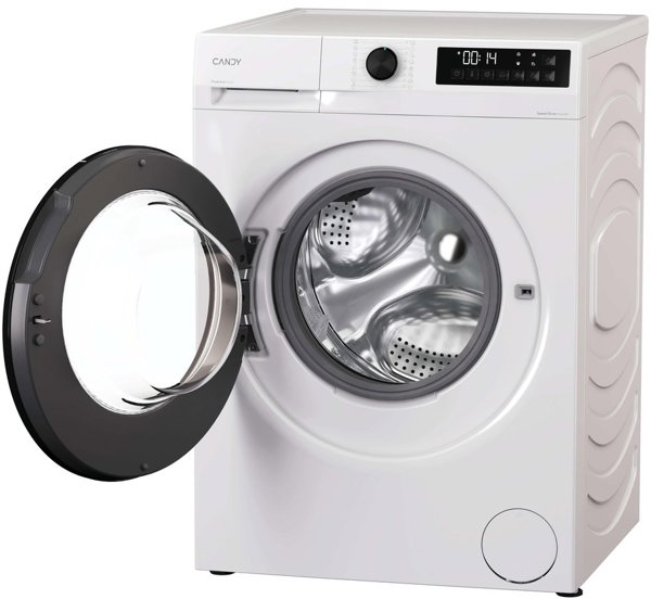 Candy Washing machine | GD 17SB7-S | Energy efficiency class A | Front loading | Washing capacity 7 kg | 1100 RPM | Depth 47 cm | Width 60 cm | Display | LED | Steam function | White