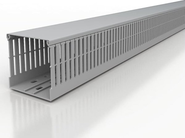 Canalplast Korytko grzebieniowe 100x100 jasnoszare E374 /2m/ - E374