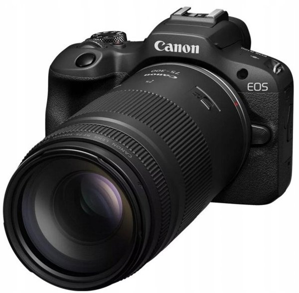 Canon EOS R100 + obiektyw RF-S 18-45mm + RF 75-300mm