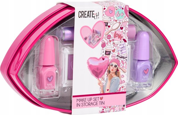 Canenco Create It! Love Σετ Μακιγιάζ Για Τα Χείλη 84593/6