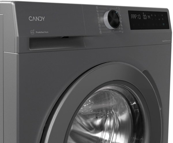 Candy Washing machine | BR 26SSR6G-S | Energy efficiency class A | Front loading | Washing capacity 6 kg | 1200 RPM | Depth 42 c
