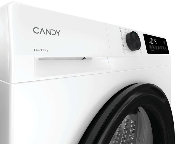 Candy | Dryer Machine | GDL 8N2B-S | Energy efficiency class D | Front loading | 8kg | Heat pump | LED | Gylis 59 cm | Baltas