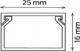 CANALUX Listwa korytko kablowe z pokrywa 25x16 2m BKK CNL-C-25016