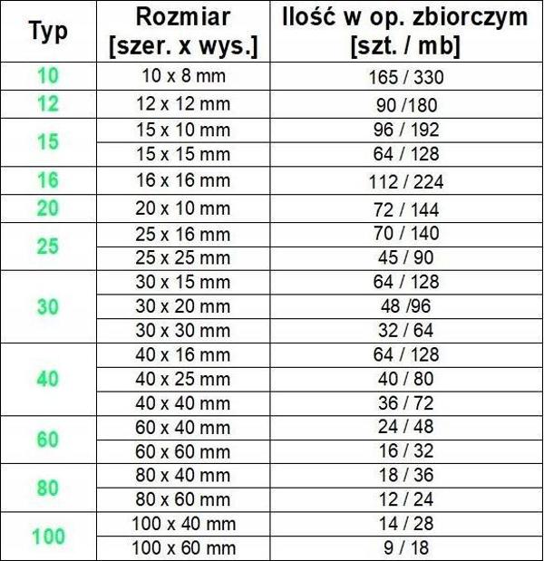 CANALUX Listwa korytko kablowe z pokrywa 25x16 2m BKK CNL-C-25016