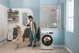Candy Washing machine | BR 47SBL8-S | Energy efficiency class A | Front loading | Washing capacity 7 kg | 1400 RPM | Depth 49 cm | Width 60 cm | Display | Digital | Steam function | Wi-Fi | White