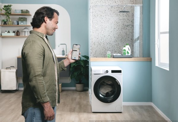 Candy Washing machine | BR 47SBL8-S | Energy efficiency class A | Front loading | Washing capacity 7 kg | 1400 RPM | Depth 49 cm | Width 60 cm | Display | Digital | Steam function | Wi-Fi | White