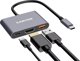 Canyon DS-4 Docking Station USB Type-C 10000 Mbit/s Γκρι