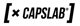 Capslab Looney Tunes Daffy Duck Cap CL-LOO-1-DAF7 Czarne One size