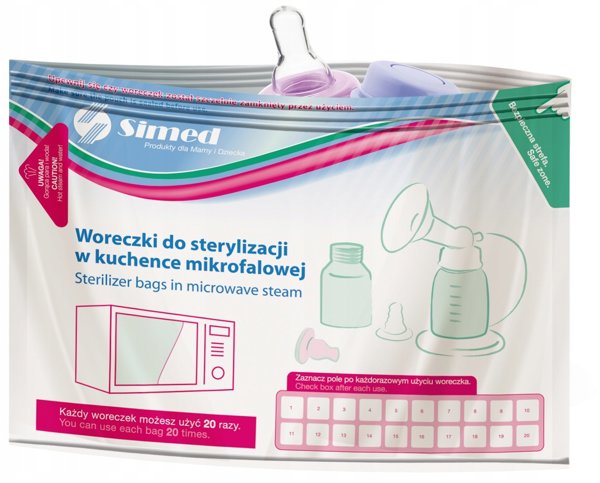 Carriwell WS4100-SIMED Σακουλάκια Αποστείρωσης Μικροκυμάτων 5τμχ