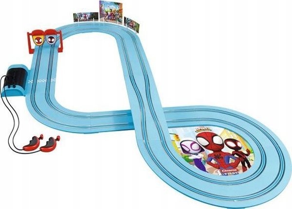 Carrera FIRST Πίστα Αγώνων Spidey - Go Spidey Go! με Αυτοκινητάκια, για Παιδιά