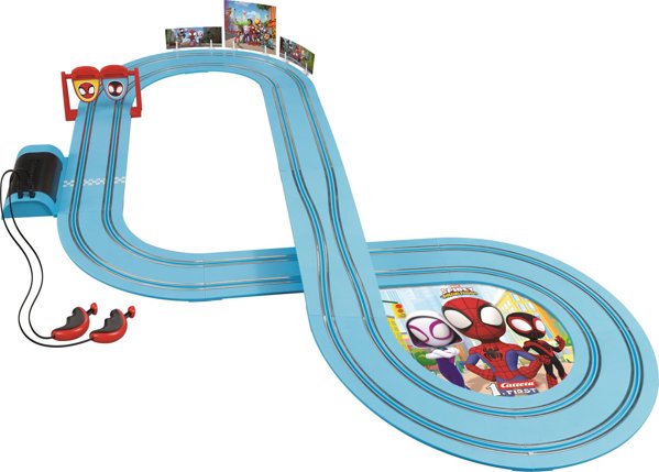 Carrera FIRST Πίστα Αγώνων Spidey - Go Spidey Go! με Αυτοκινητάκια, για Παιδιά