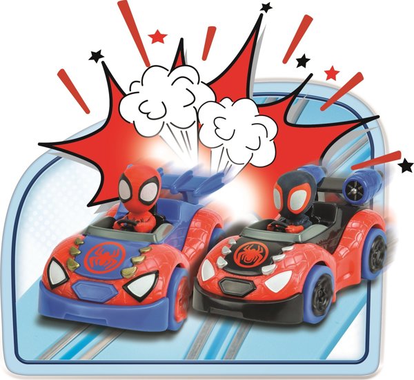 Carrera FIRST Πίστα Αγώνων Spidey - Go Spidey Go! με Αυτοκινητάκια, για Παιδιά