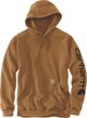 Carhartt Bluza Carhartt Midweight Signature Sleeve Brown