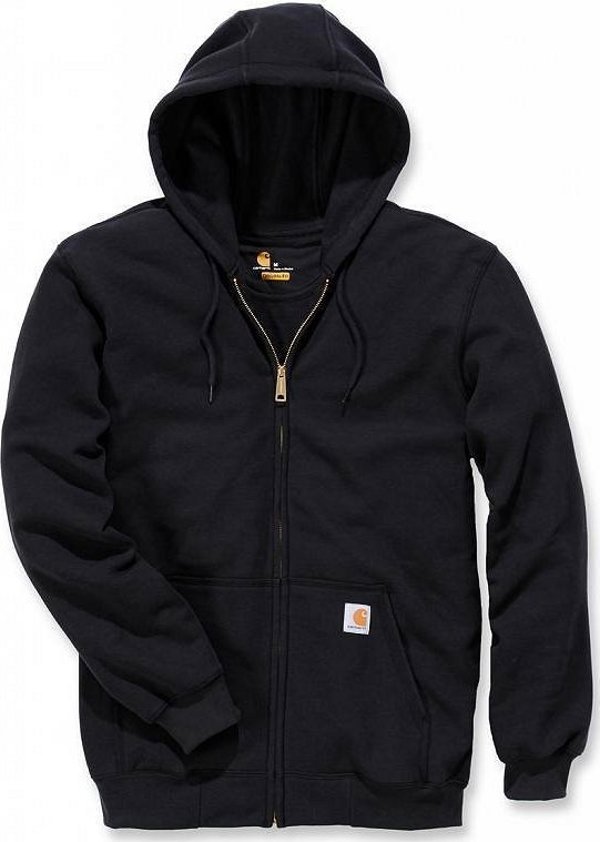 Φούτερ Carhartt Midweight Hooded ZIP Μαύρο