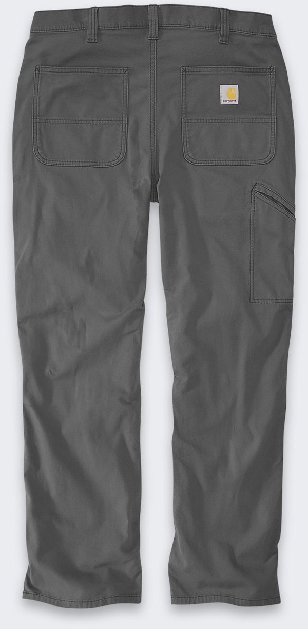 Carhartt Ανδρικό Παντελόνι Straight Rigby Dungaree Χρώμα Gravel