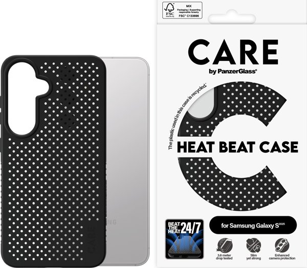 Θήκη CARE Feature Heat Beat Samsung Galaxy S25