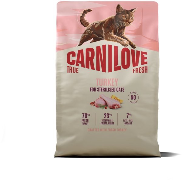 Carnilove CARNILOVE Cat Dry Turkey for Sterilised Adult All Breeds 2kg