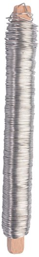 Carioca Drut wiązałkowy 0,65mm 100g na drewnianej szpuli, ocynkowany (5700137707678)