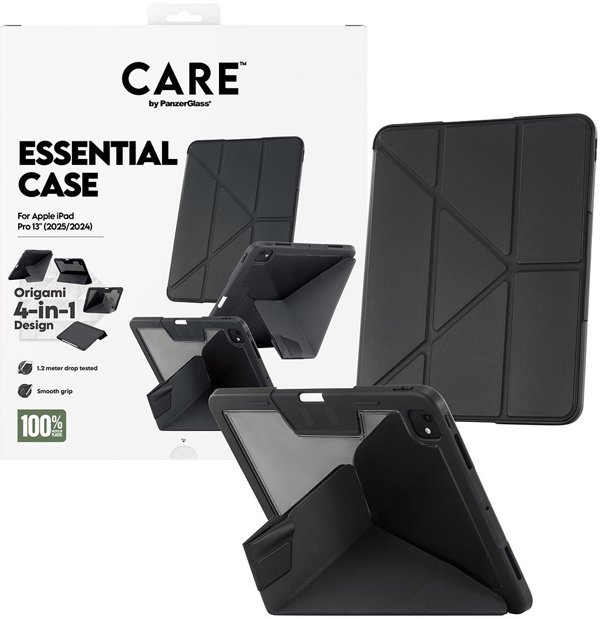 CARE by PanzerGlass TPU Essential Case iPad Pro 13 blk