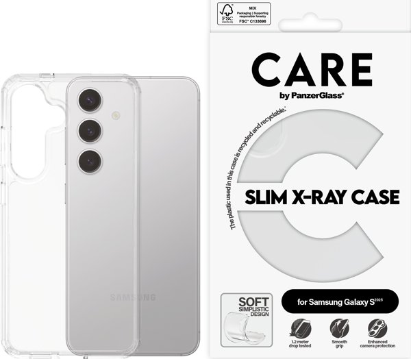 Θήκη CARE Fashionable Clear X-Ray Soft Basic Galaxy S25