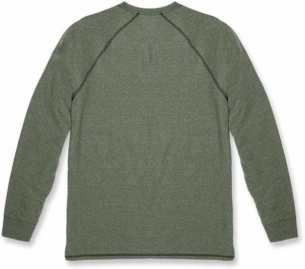 Carhartt Μπλούζα Carhartt LWD Μακρυμάνικη CHIVE HEATHER