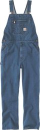 Carhartt Ogrodniczki Carhartt Loose Fit Denim Darkstone