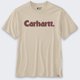 Carhartt Koszulka Carhartt Logo Graphic Oat Milk