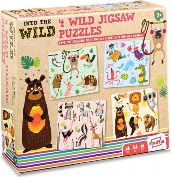 Cartamundi Shuffle - Into the Wilds Puzzles