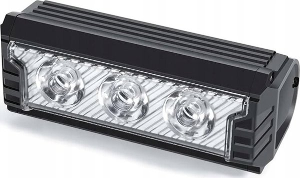 Carruzzo L8R Λάμπα Ποδηλάτου με Οθόνη LCD και Κόρνα 2 σε 1