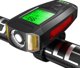Carruzzo L8R Λάμπα Ποδηλάτου με Οθόνη LCD και Κόρνα 2 σε 1