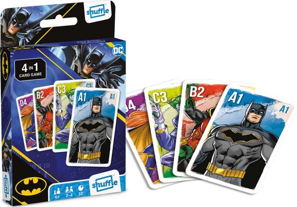 Cartamundi Gra karciana BATMAN 4w1 CARTAMUNDI