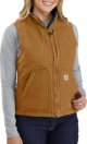 Γυναικείο Γιλέκο Carhartt Sherpa Lined Mock Brown