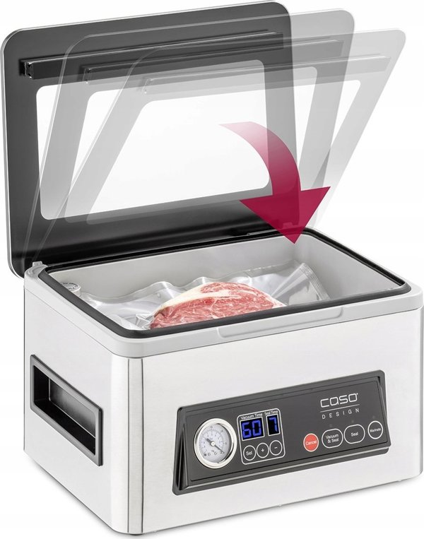 Συσκευή Σφράγισης Κενού Caso Caso VacuChef 50 Ισχύς 300 W Ανοξείδωτο ατσάλι