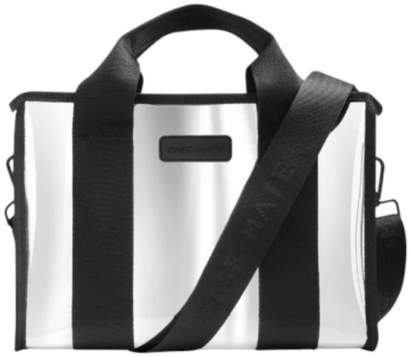 Case-Mate Mini Travel Tote Bag - Αδιάβροτη τσάντα ώμου (Silver Chrome)