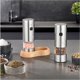 Caso Salt and Pepper Grinder | SpiceDuo | Electric | Housing material Stainless steel | Lithium
