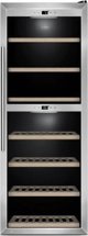 Caso | Wine Cooler | WineComfort 1260 Smart | Energy efficiency class G | Free standing | Bottles capacity 126 | Nerūdijantis plienas/Juodas