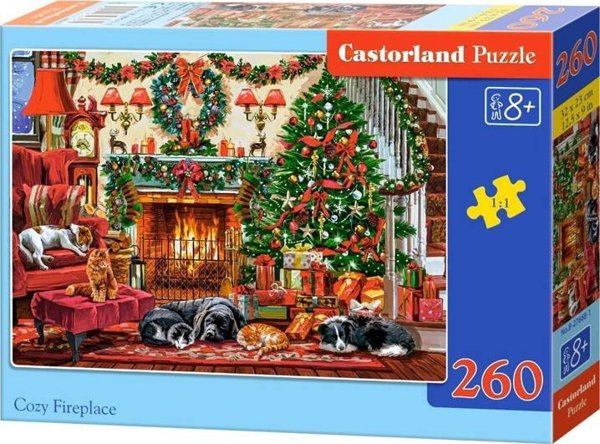 Παζλ 260 κομματιών Cozy Fireplace