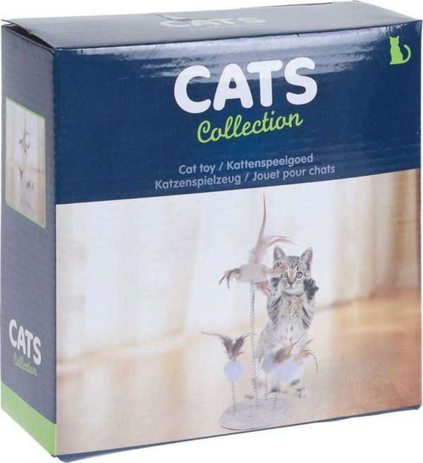 Cats Collection Παιχνίδι για Γάτες με Φτερά σε Ελατήρια, 14x33 cm