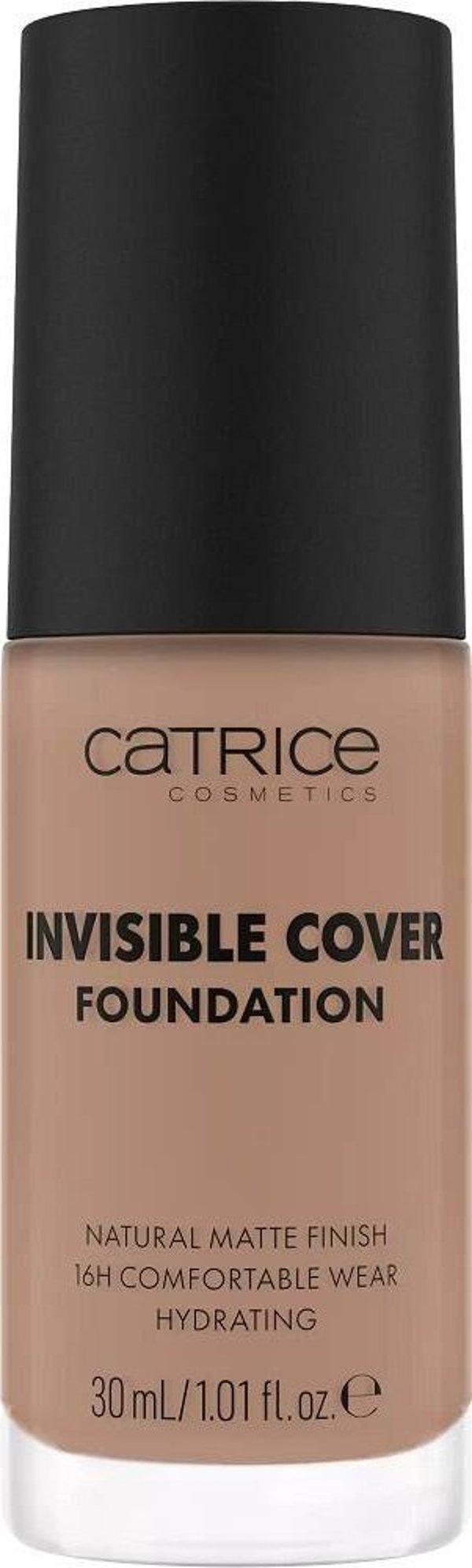 Catrice Invisible Cover Foundation - Μακράς διαρκείας foundation προσώπου 037W 30ml