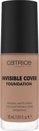 Catrice Invisible Cover Foundation - Μακράς διαρκείας foundation προσώπου 037W 30ml
