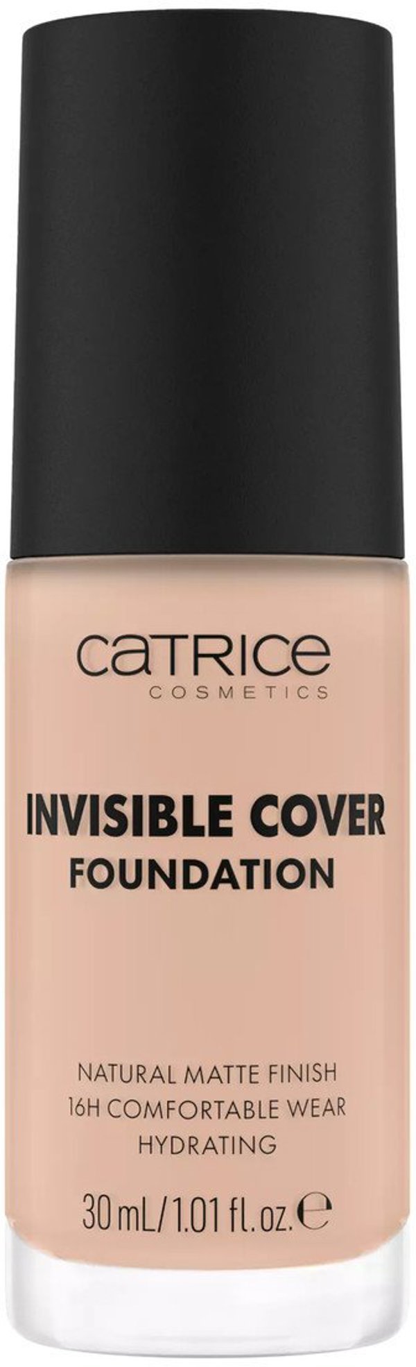 Catrice Invisible Cover Foundation Ματ υποστήριξη προσώπου 30ml (012C)