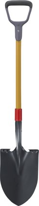 CAT J-Series Φτυάρι Σκαψίματος με D-Handle και Στρογγυλή Μύτη