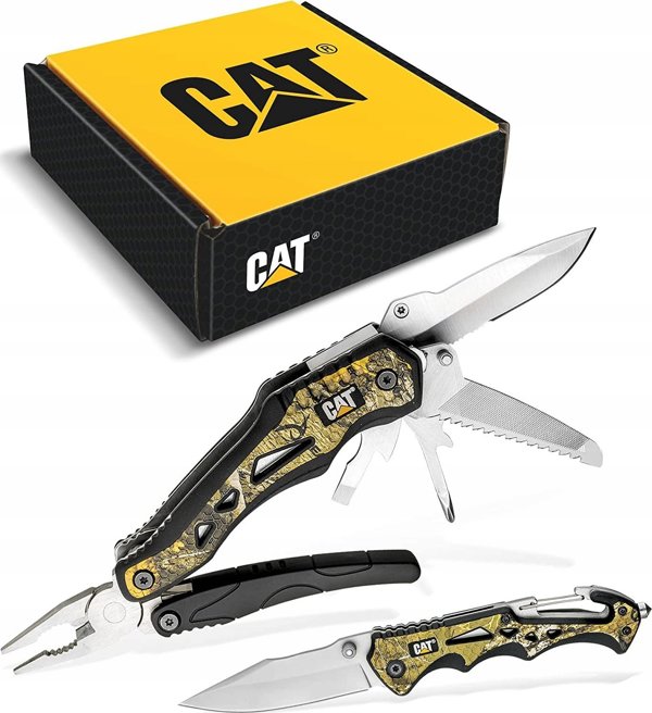 CAT Zest Πολυεργαλείο και Σουγιάς 2τμχ, Real Tree Camo, Σετ Εργαλείων