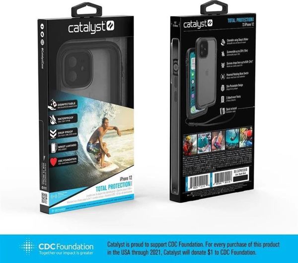 Catalyst Catalyst Etui Total Protection iPhone 12 czarny