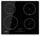 CATA Hob | IB 6324E2 BK | Induction | Number of burners/cooking zones 4 | Touch | Timer | Juodas