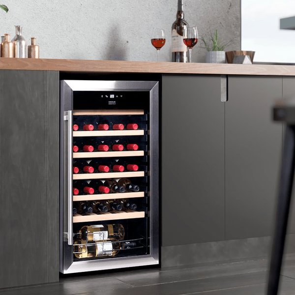 CECOTEC Bolero GrandSommelier 34030 Inox Compressor