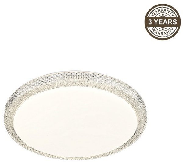 Domoletti Φωτιστικό Οροφής LED B2349-1-R, 45W, Dimmable, 50cm, Λευκό