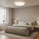 Domoletti Φωτιστικό Οροφής LED B2349-1-R, 45W, Dimmable, 50cm, Λευκό