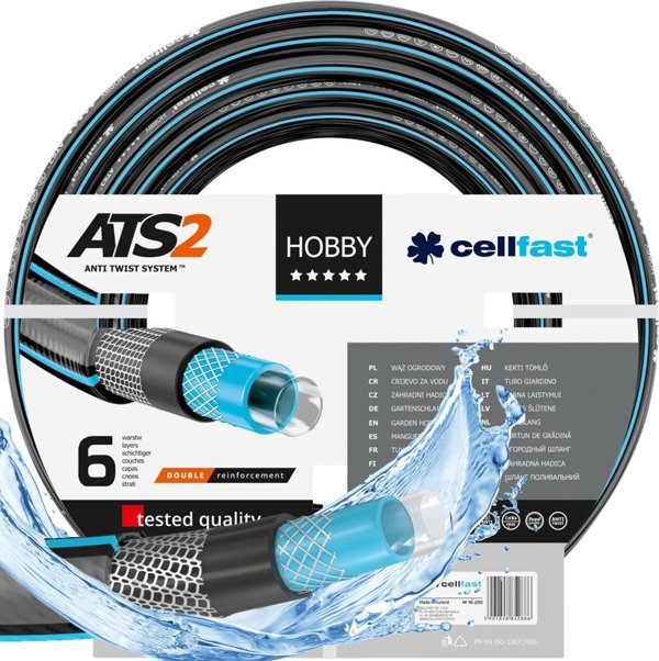 CELLFAST Λάστιχο Κήπου HOBBY 1/2" 20 m
