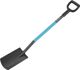 Cellfast Ideal Pro Ίσιο Φτυάρι Εργονομικό, V31-002, Επαγωγικά Σκληρυμένο, για Σκάψιμο και Μετακίνηση Εδάφους